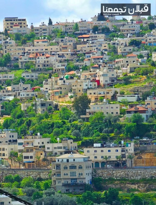 صور من قرية قبلان بتاريخ 5-4-2025، نقلاً عن صفحة قبلان تجمعنا