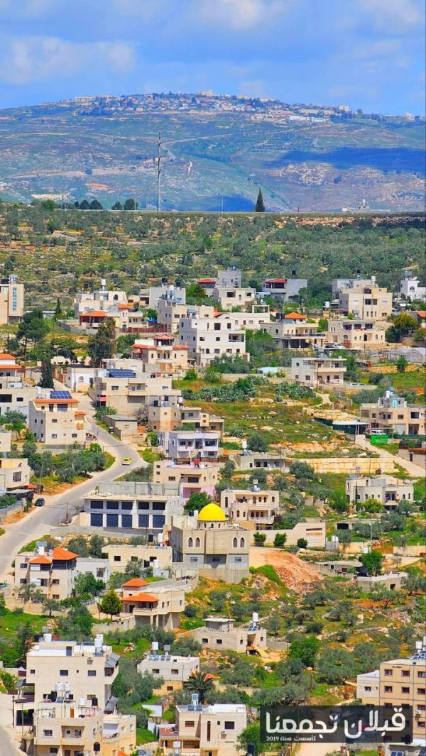 صور من قرية قبلان بتاريخ 5-4-2025، نقلاً عن صفحة قبلان تجمعنا