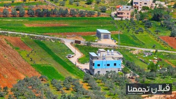 صور من قرية قبلان بتاريخ 5-4-2025، نقلاً عن صفحة قبلان تجمعنا