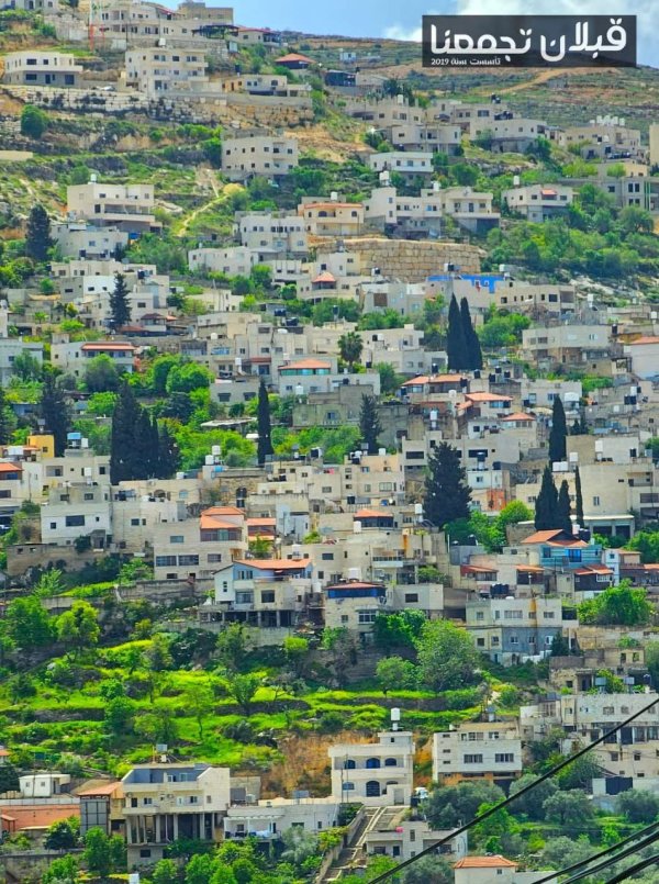 صور من قرية قبلان بتاريخ 5-4-2025، نقلاً عن صفحة قبلان تجمعنا