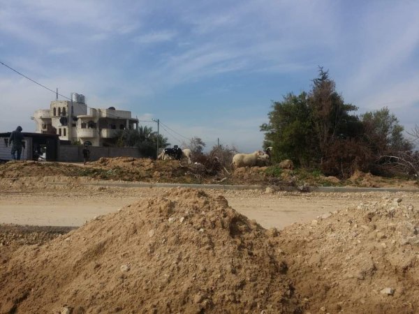 صور متنوعة تظهر جمال قرية جحر الديك شرقي مدينة غزة