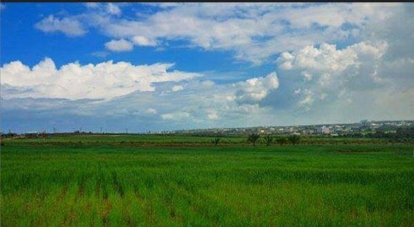 صور متنوعة تظهر جمال قرية جحر الديك شرقي مدينة غزة
