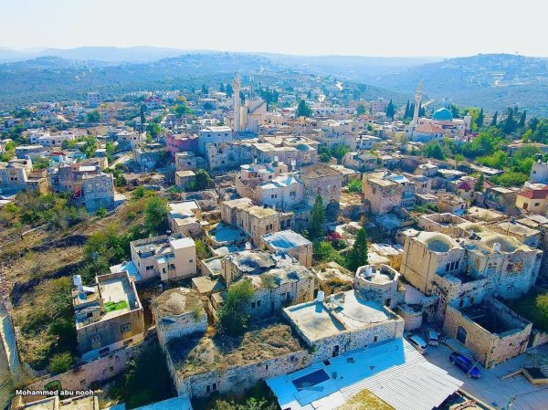 صور جوية لقرية دير إستيا، بعدسة: أ. محمد أبو نوح