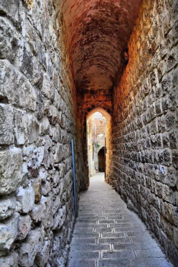 البلدة القديمة في قرية دير استيا في محافظة سلفيت، نقلاً عن صفحة أبناء البلد