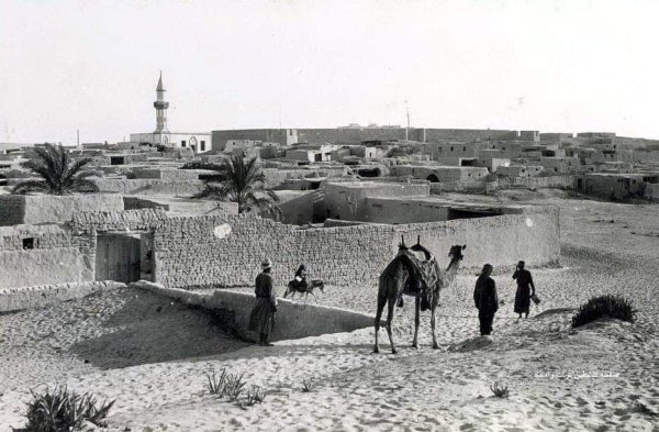 صورة نادرة لمدينة رفح تعود للعام 1900 صفحة الباحث فادي سلايمة، فلسطين زمن العثمانلي