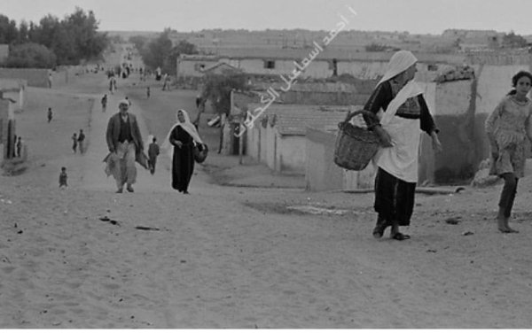 صورة نادرة قديمة من مخيم الشاطئ، تاريخ الصورة غير معروف