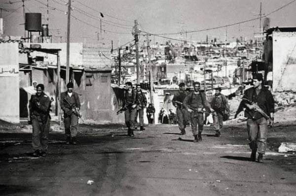 جنود الاحتلال عند المدخل للمخيم