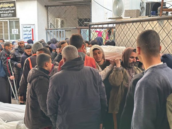 صور من تشييع جثامين شهداء مجزرة عائلة أبو سنيمة صباح يوم 12-1-2024