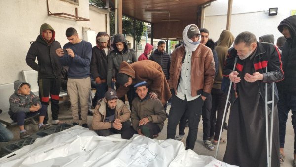 صور من تشييع جثامين شهداء مجزرة عائلة أبو سنيمة صباح يوم 12-1-2024