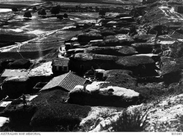 صورة نادرة لقرية المزار قبل النكبة