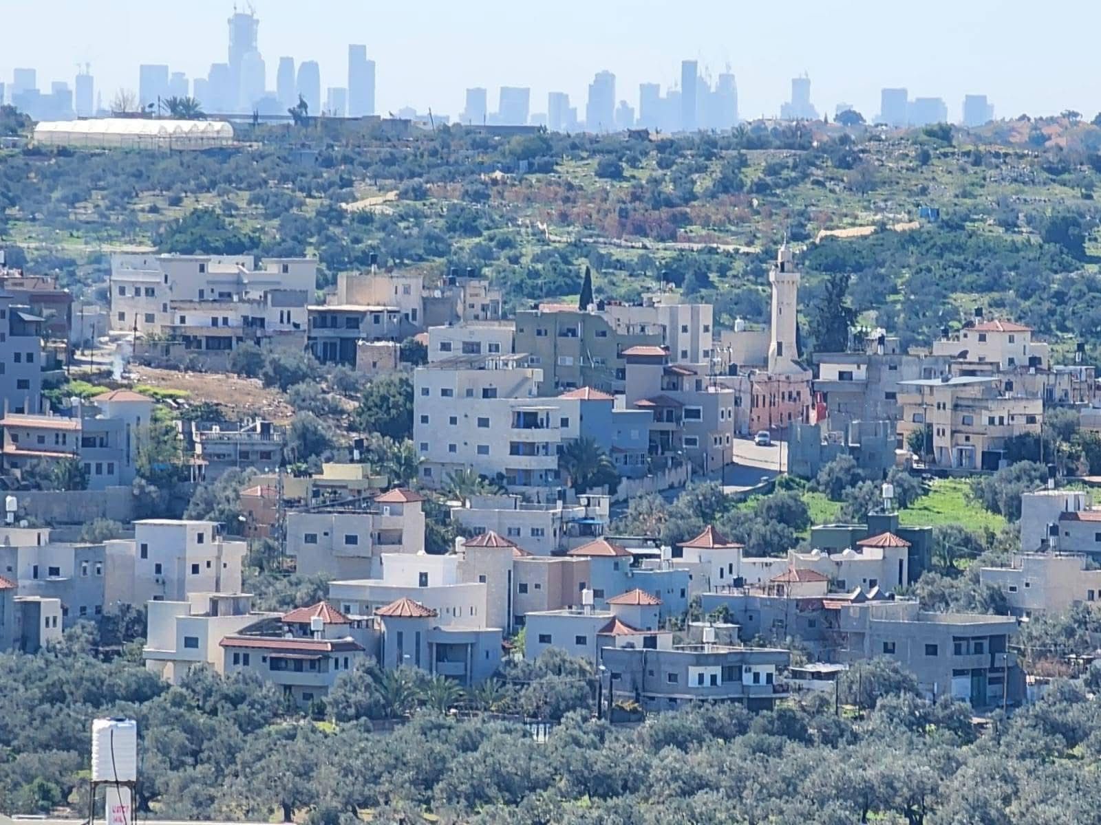 قرية بيت امين محافظة قلقيليه  من أرشيف : صهيب اعمر