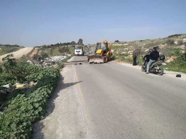 صور من عزبة جلعود جنوب شرقي مدينة قلقيلية