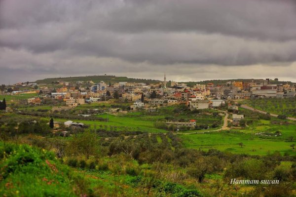 صور من قرية الفندق شرق مدينة قلقيلية
