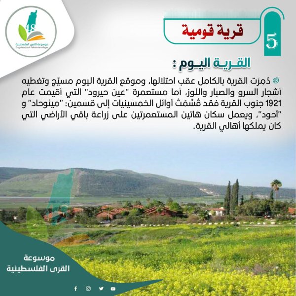 قرية قومية اليوم