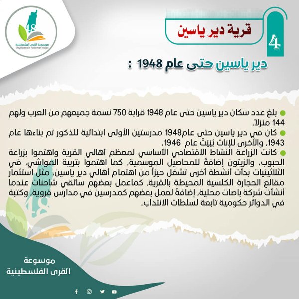 | موسوعة القرى الفلسطينية  | موسوعة القرى الفلسطينية
