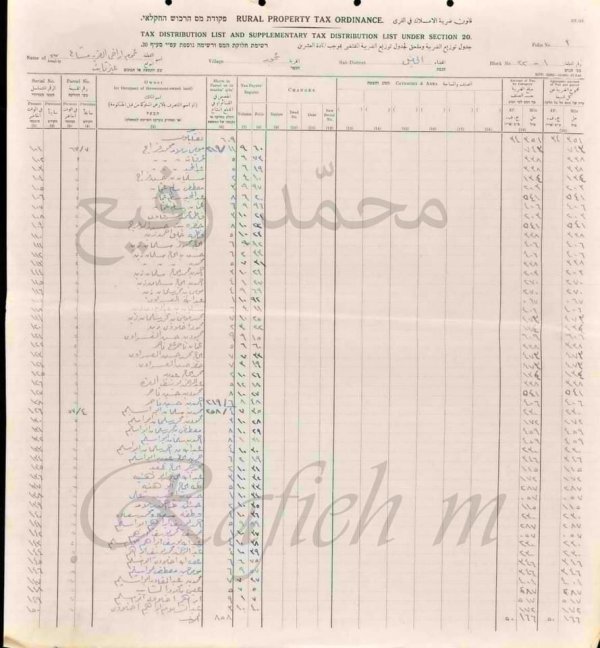 اسماء دافعي الضرائب   عجور
