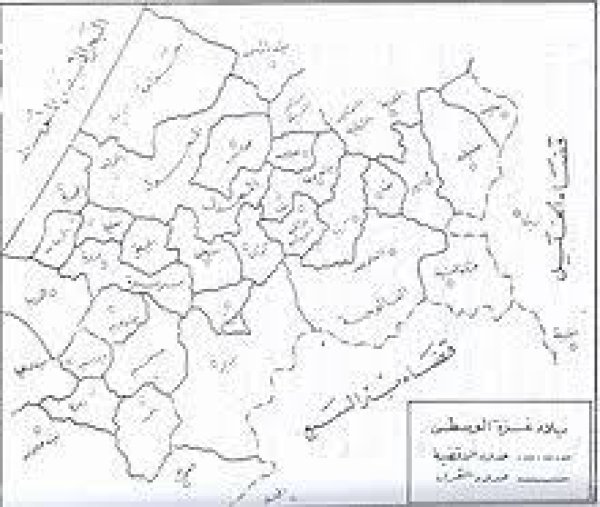 قرية جولس المهجرة فضاء غزة