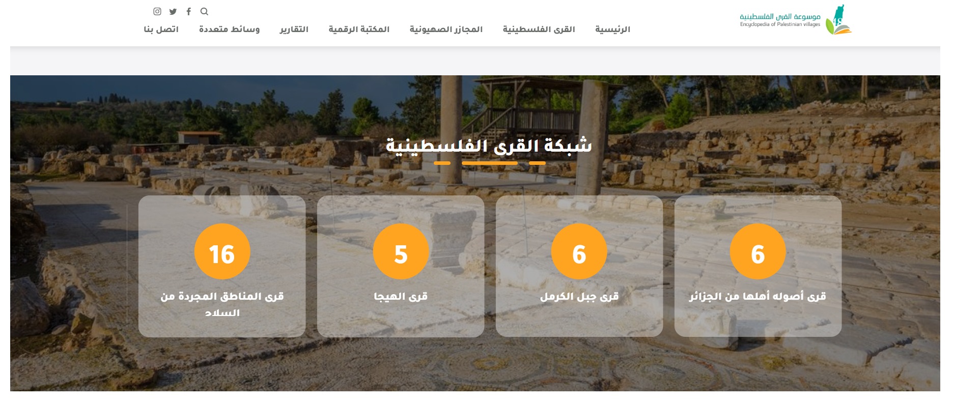 شبكة القرى الفلسطينية