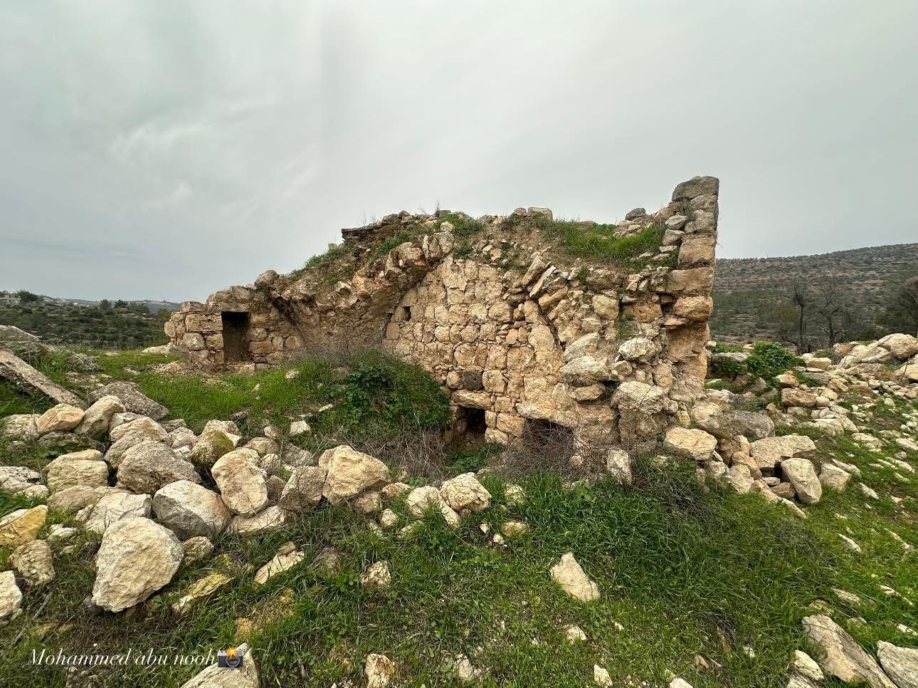 قرية خربة قيس قضاء سلفيت، بعدسة محمد أبو نوح .