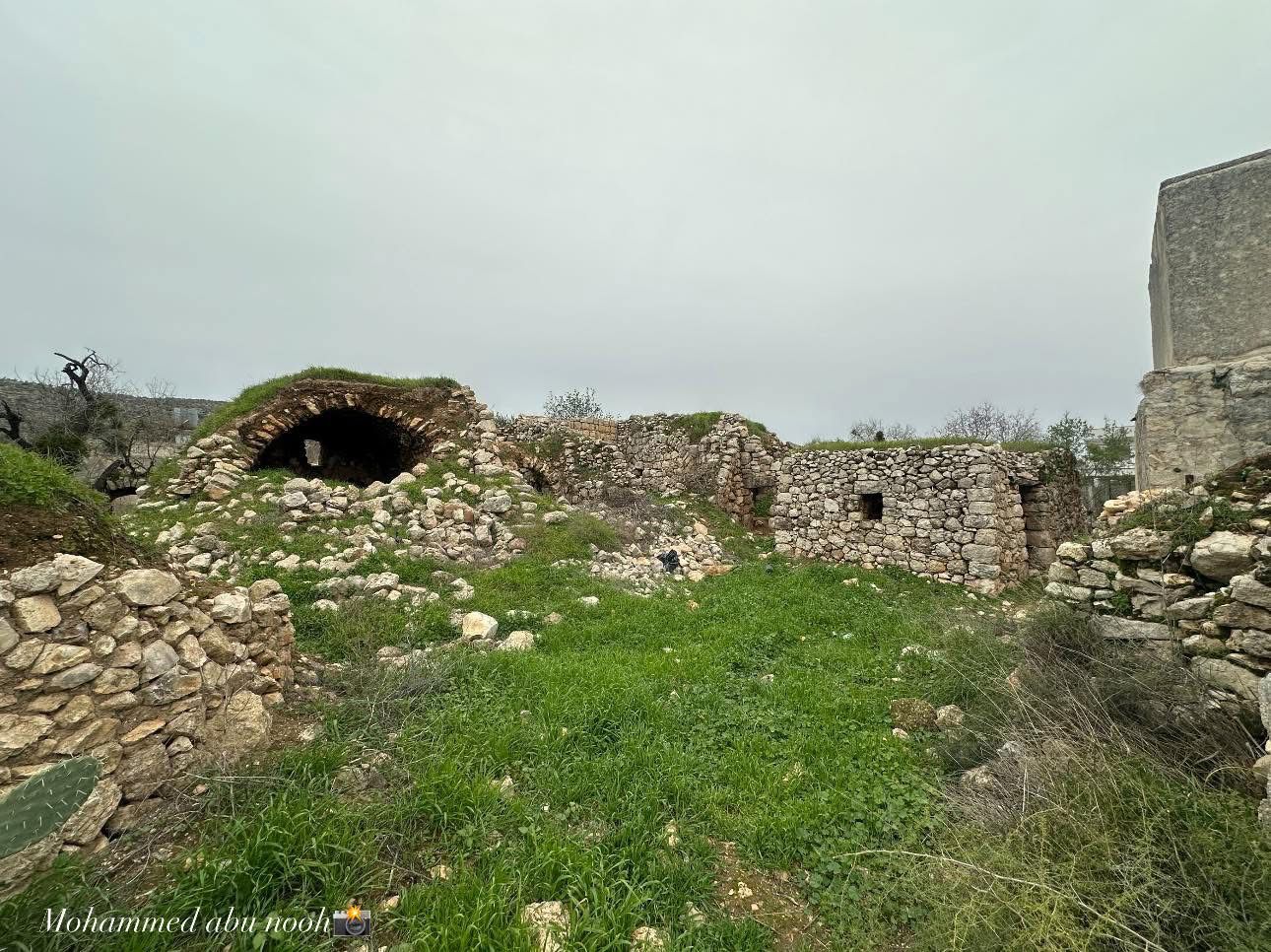 قرية خربة قيس قضاء سلفيت، بعدسة محمد أبو نوح .