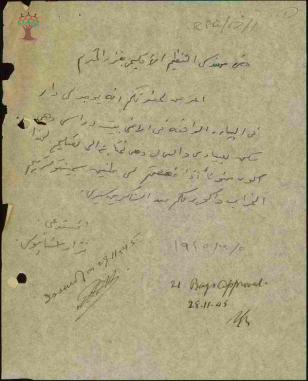 نزار استانبولي يطلب السماح بشراء شمينتو لإصلاح داره: المرجع موقع  هوية نزار استانبولي يطلب السماح بشراء شمينتو لإصلاح داره: المرجع موقع  هوية