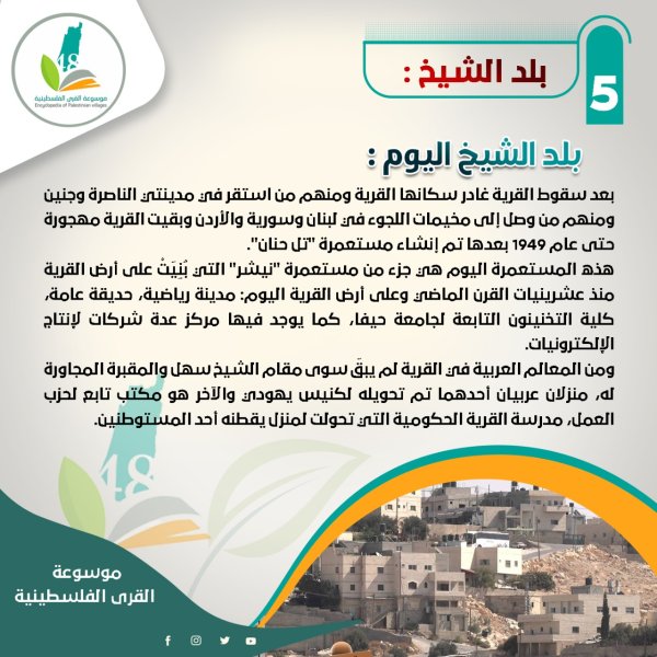 | موسوعة القرى الفلسطينية  | موسوعة القرى الفلسطينية