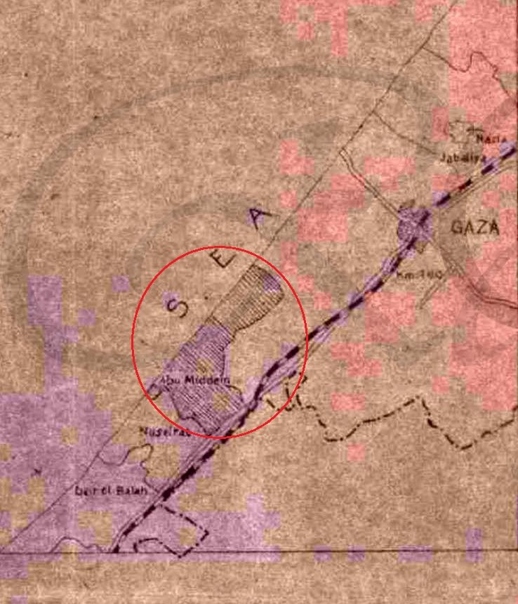 تسجيل (أراضي الدولة) و(الأراضي الأميرية) في (منطقة أبو مدين؛ قضاء غزة؛ فلسطين) في العام 1947، نقلًا عن الباحث محمد رفيع تسجيل (أراضي الدولة) و(الأراضي الأميرية) في (منطقة أبو مدين؛ قضاء غزة؛ فلسطين) في العام 1947، نقلًا عن الباحث محمد رفيع