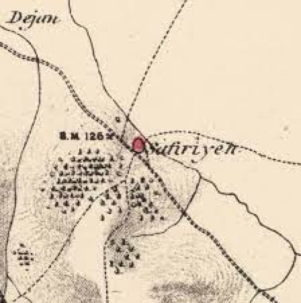 خريطة قرية السافرية