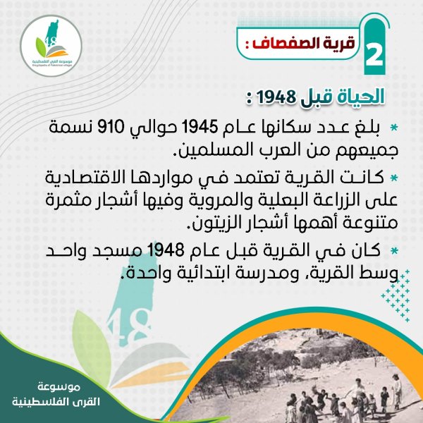 قرية الصفصاف- الحياة قبل 1948
