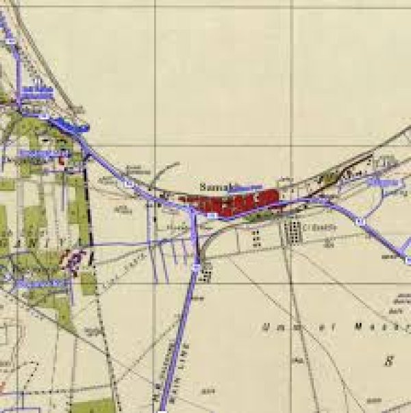 خريطة قرية سمخ