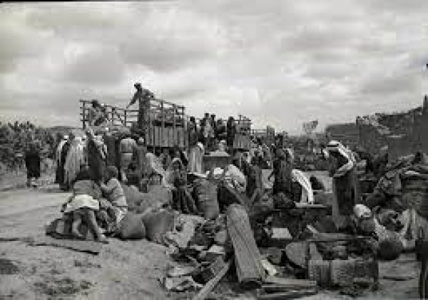 وسط قرية عراق المنشية وسط قرية عراق المنشية