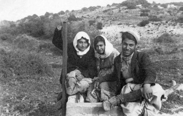 صورة من قرية أم الزينات عام 1946