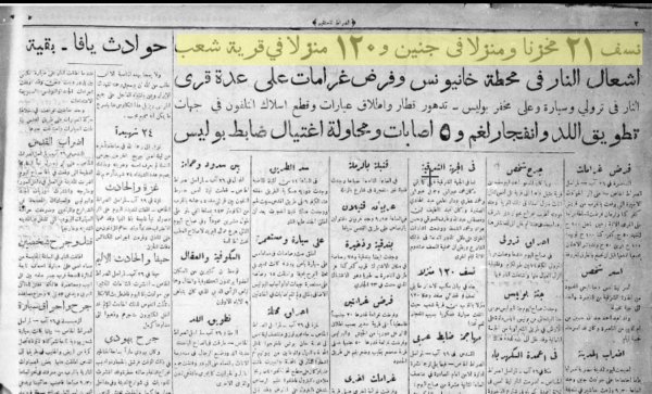 | موسوعة القرى الفلسطينية  | موسوعة القرى الفلسطينية