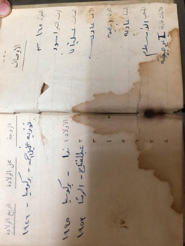 دفتر عائلة محمد عبدالله القواسمي والد م.أنور القواسمي دفتر عائلة محمد عبدالله القواسمي والد م.أنور القواسمي