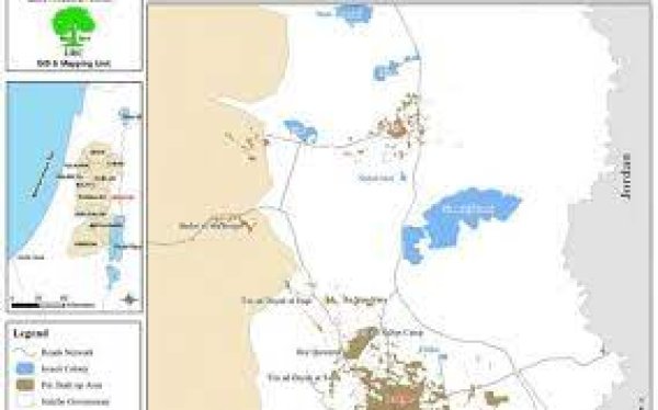 خريطة قرية العوجا