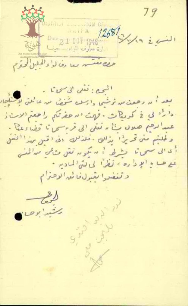 | موسوعة القرى الفلسطينية  | موسوعة القرى الفلسطينية