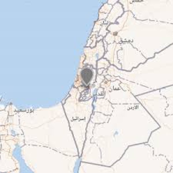 خريطة قرية بيت اكسا / القدس