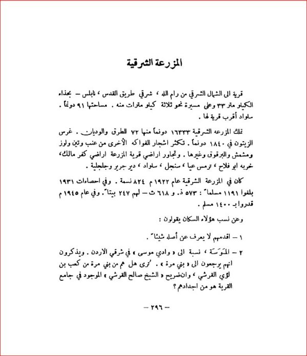 | موسوعة القرى الفلسطينية  | موسوعة القرى الفلسطينية