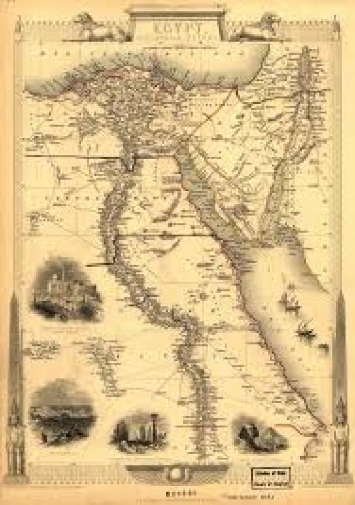 بريطانيا تضم سيناء لمصر بموجب اتفاقية مع الدولة العثمانية عام 1906  | موسوعة القرى الفلسطينية